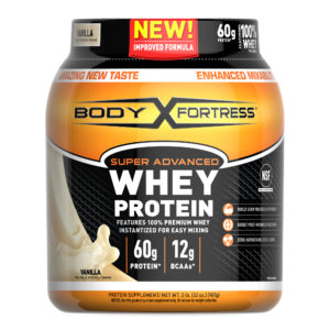 bodyfortress super advanced vanilla 100% whey protein