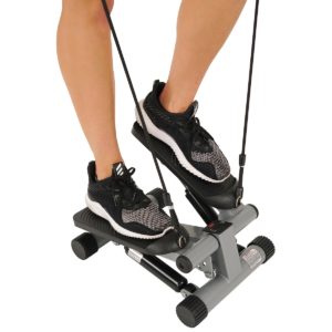 Sunny Health and Fitness Mini Stepper with Resistance Bands